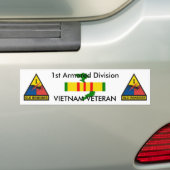 1e gepantserde div-bumpersticker bumpersticker (Op auto)