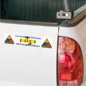 1e gepantserde div-bumpersticker bumpersticker (Op Truck)