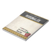 1e graad leraar | NOTITIEBLOK (Gedraaid)