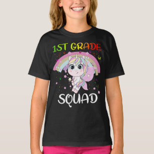 1e Grade Squad Third Teacher Student Team Unicorn T-shirt