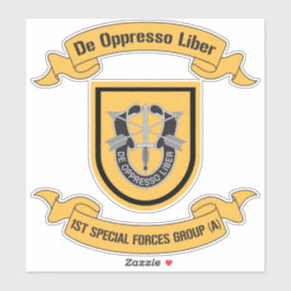 1e groep speciale strijdkrachten (luchtlandingstro sticker