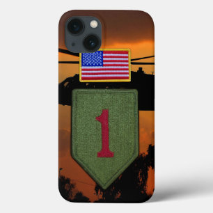 1e infanterie grote rode 1 veteranen veteranen iPhone 13 hoesje