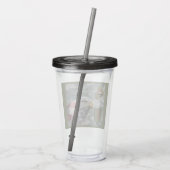 1e infanteriediv Irak Combat Veteran Acryl Drinkbeker (Achterkant)