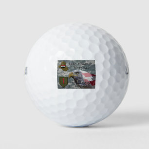 1e infanteriediv Irak Combat Veteran Golfballen