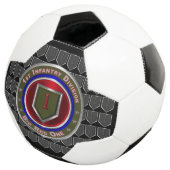 1e infanteriedivisie "Big Red One" Voetbal (Drie kwart)