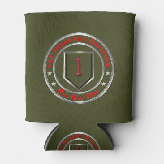 1e infanteriedivisie blikjeskoeler (Voorkant)