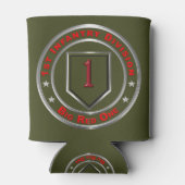 1e infanteriedivisie blikjeskoeler (Achterkant)