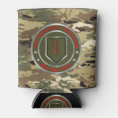 1e infanteriedivisie blikjeskoeler (Voorkant)