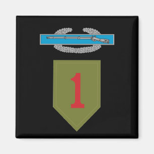 1e infanteriedivisie CIB Magnet Magneet