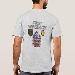 1e Infanteriedivisie Eerste Sergeant T-shirt