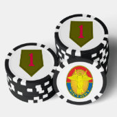 1e Infanteriedivisie/Lady Victory poker chip (Opstapeling)