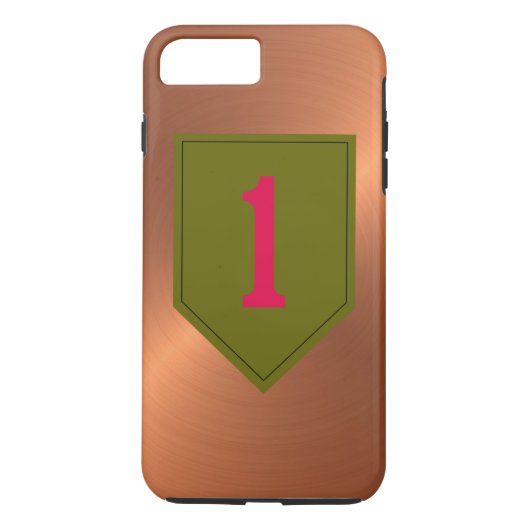 1e infanteriedivisie "The Big Red One" Case-Mate iPhone Case (Achterkant)