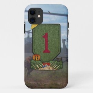 1e infanteriedivisie Vietnam Nam War iPhone 11 Hoesje