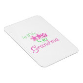 1e keer Grootmaroze bloemen cadeautjes Magneet (Rechterzijde)