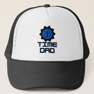 1e keer vader nieuwe vader cadeau trotse vader mom trucker pet