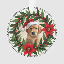 1e Kerstmis 2-zijdige Kerstman Pootjes Voor altijd