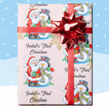 1e Kerstmis Baby meisjesnaam Sinterklaas