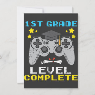1e klas Complete Gamer Afgelopen schooldag Feestdagenkaart