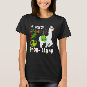 1e klas geen probleem lama eerste dag terug naar s t-shirt