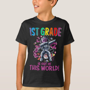 1e klas is uit deze wereld eerste schooldag t-shirt
