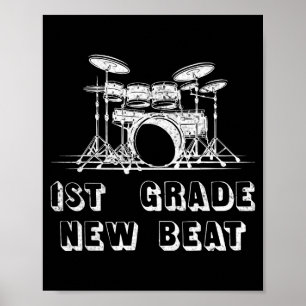 1e klas nieuwe beat muziek en domme minnaar terug poster