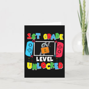 1e klas niveau ontgrendeld terug naar school eerst kaart