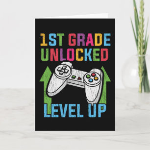 1e klas ontgrendelde gamer terug naar school video kaart