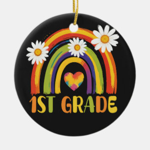 1e klas regenboog terug naar school Ornament