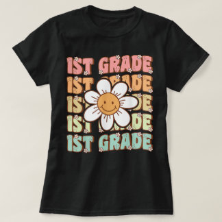 1e klas terug naar school eerste dag van de eerste t-shirt