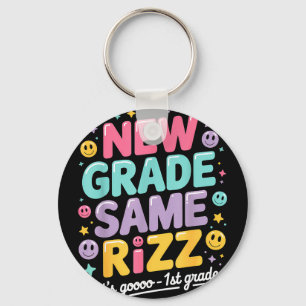 1e klas terug naar school nieuwe klas zelfde rizz sleutelhanger