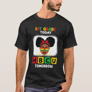 1e klas vandaag HBCU morgen historisch zwart C T-shirt