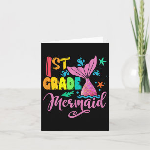 1e klas zeemeermin terug naar school voor zeemeerm kaart
