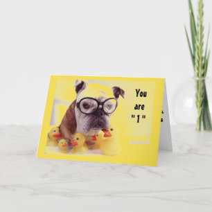 1e MAANDAGEN VOOR CAKE, FUN EN KISSES/HUGS Kaart