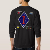 1e maritieme sector SweatShirt (Achterkant)