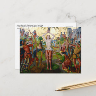 1e Martyrdom St. Sebastian (M 013) Briefkaart