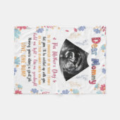 1e Moederdag cadeau voor mama, deken cadeau voor m (Voorkant (Horizontaal))