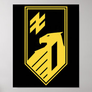 1e Nationale Gardekorps (Oekraine) Oekraïense Mili Poster
