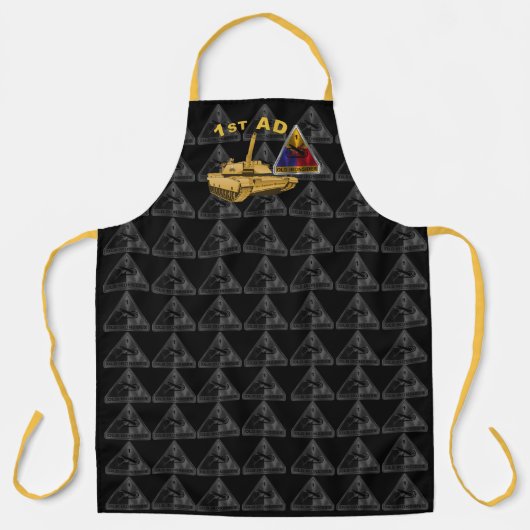 1e Pantserdivisie "1e AD Armor" Schort (Voorkant)