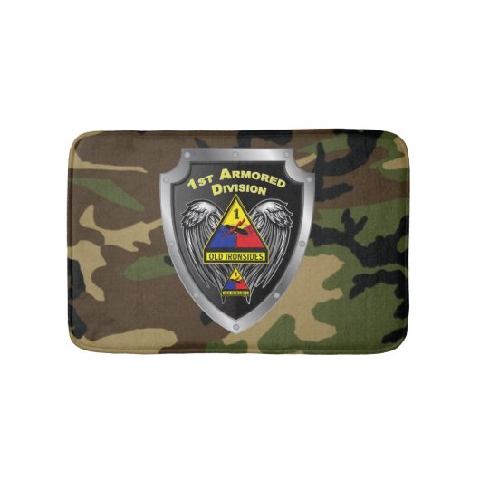 1e Pantserdivisie Badmat (Voorkant)