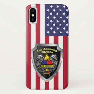 1e Pantserdivisie “Old Ironsides” iPhone X Hoesje