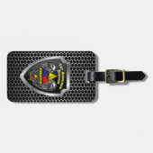 1e pantserdivisie "Oude ijronden" Bagagelabel (Voorkant horizontaal)