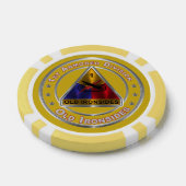 1e pantserdivisie poker chips (Enkel)