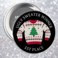 1e plaats Ugly Sweater Winnaar | Grappige kerst