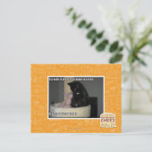 1e regel als ik Ma Bed ga delen Briefkaart (Staand voorkant)