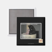 1e regel als ik Ma Bed ga delen Magneet (Voorkant / Achterkant)