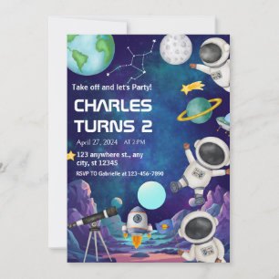 1e reis rond de zon verjaardag jongen kaart