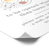 1e reis rond het Poster van de Capsule van de Ruim (Hoek)