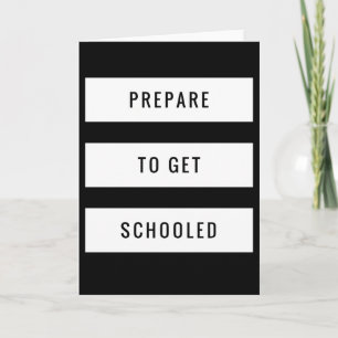 1e schooldag - Bereid je voor om naar school te ga Kaart
