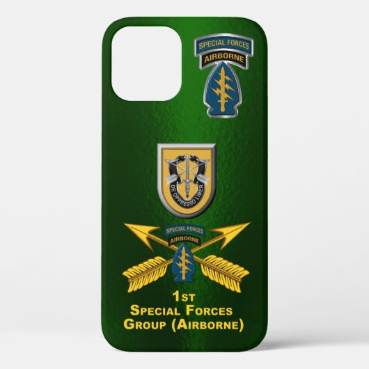 1e Speciale Forces Groep Gepersonaliseerd Case-Mate iPhone Case (Achterkant)