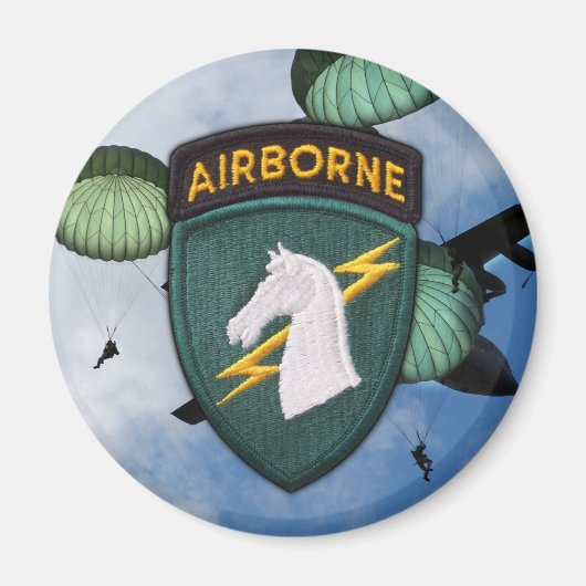 1e speciale operaties commando socom patch Magnet Magneet (Voorkant)